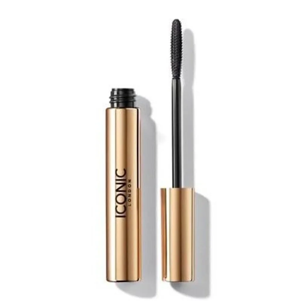 Iconic London Triple Threat Ultra Black Volumizing Lengthening Lifting Mascara